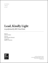 Lead, Kindly Light TTBB choral sheet music cover Thumbnail